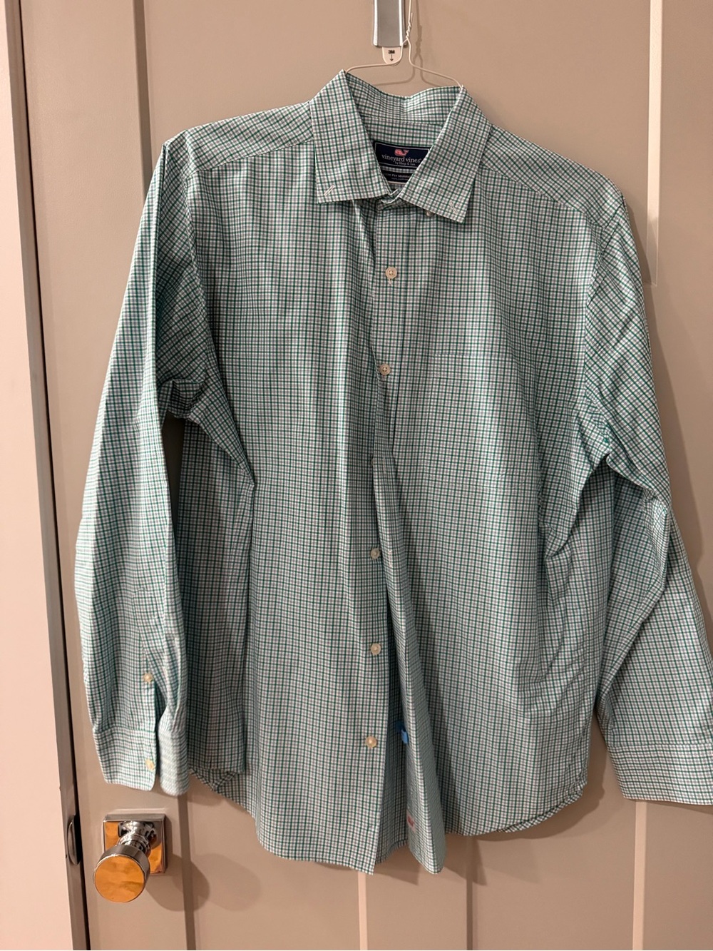 Vineyard Vines Classic Fit Murray Shirt Men’s Medium Green Plaid Button Down